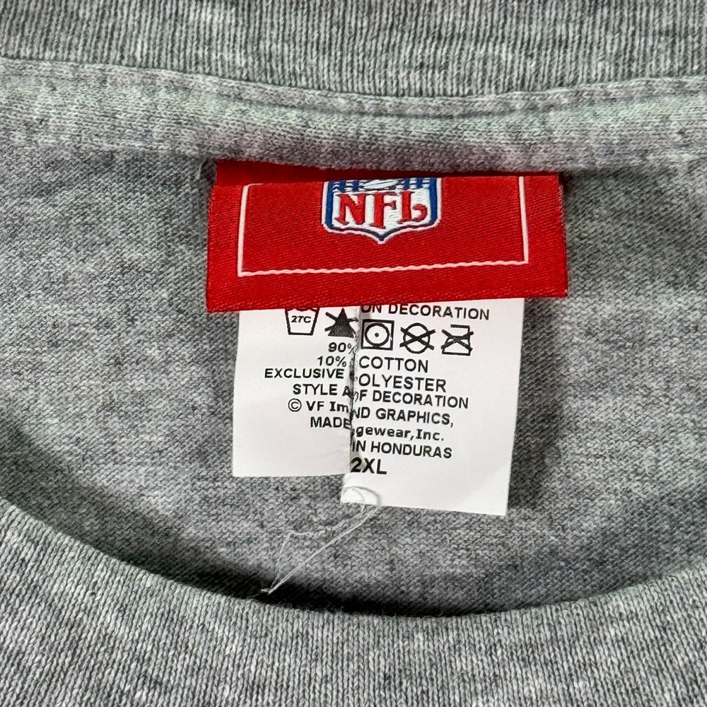 Vintage Super Bowl XLI T-Shirt Mens 2XL Gray South Florida NFL Football 2007 - Picture 6 of 11